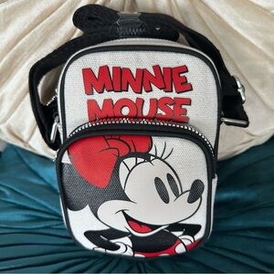 Disney Minnie Mouse Primark Canvas Crossbody Bag: NWT